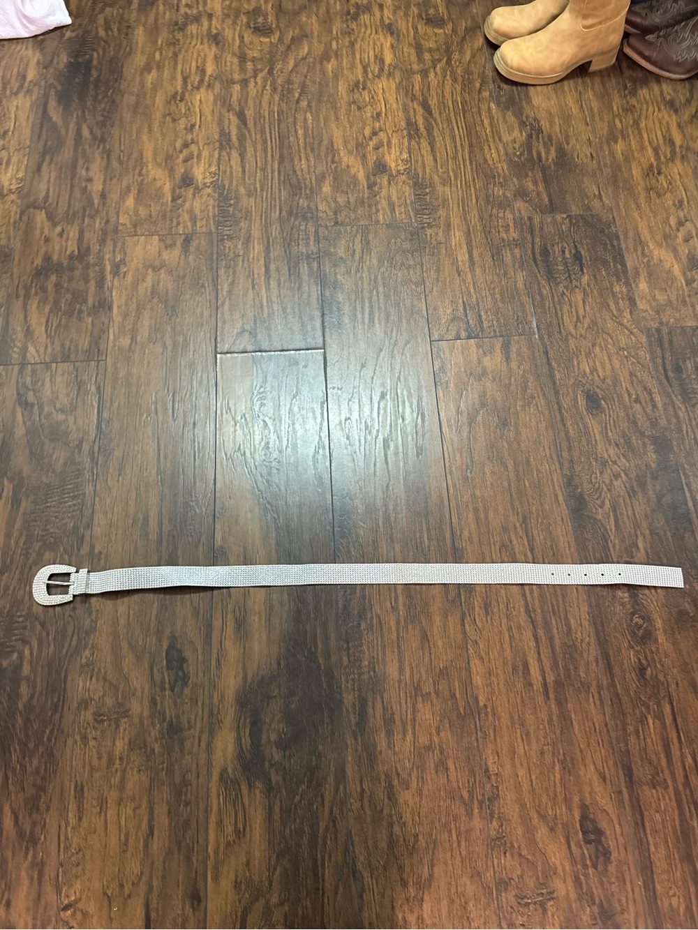 Rhinestone belt